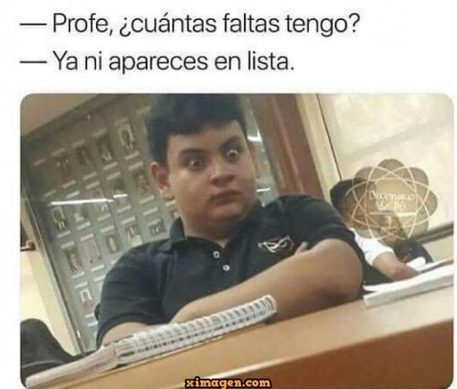 cuantas faltas tengo
