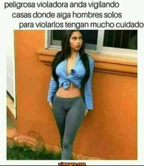 peligrosa violadora anda vigilando
