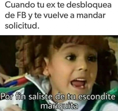 cuando tu ex te desbloquea